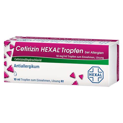 Cetirizin Hexal Tropfen bei Allergien - 1