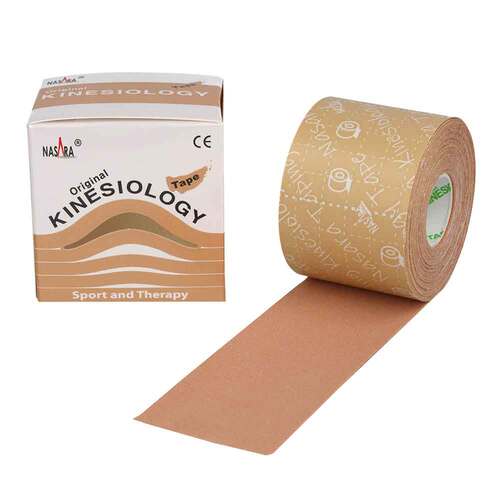 Kinesiotape Nasara 5cmx5m beige - 3
