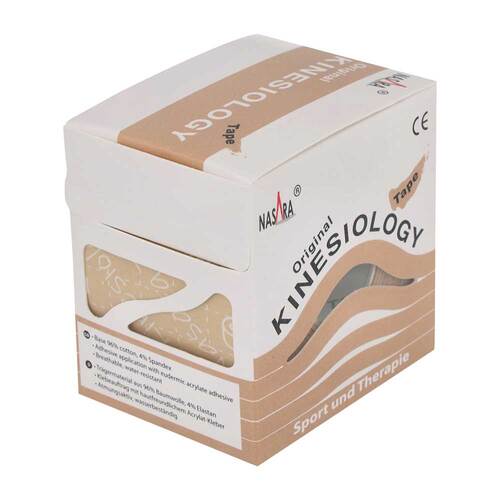 Kinesiotape Nasara 5cmx5m beige - 4