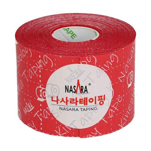 Kinesiotape Nasara 5cmx5m rot - 2