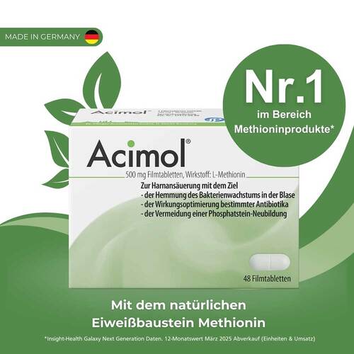 Acimol mit pH Teststreifen Filmtabletten - 2