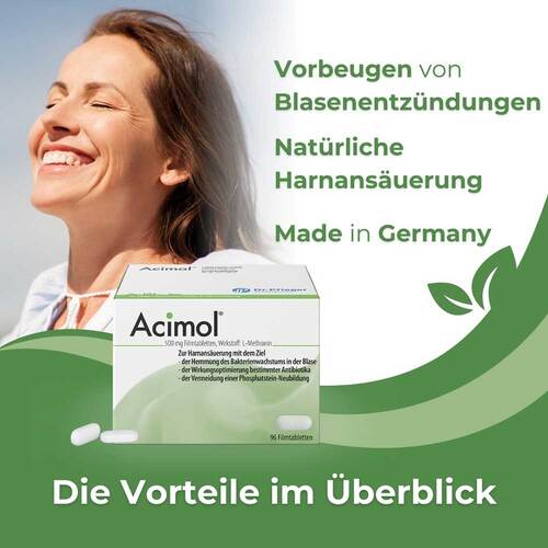 Acimol mit pH Teststreifen Filmtabletten - 3