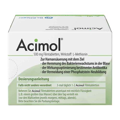 Acimol mit pH Teststreifen Filmtabletten - 4