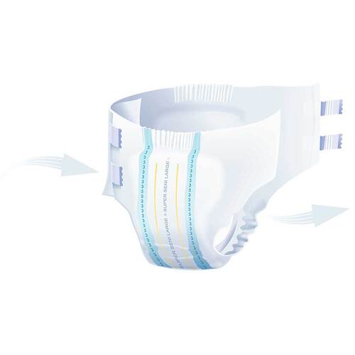 Super Seni Gr&ouml;&szlig;e 3 large plus Windeln Nacht f&uuml;r Erwach. - 2