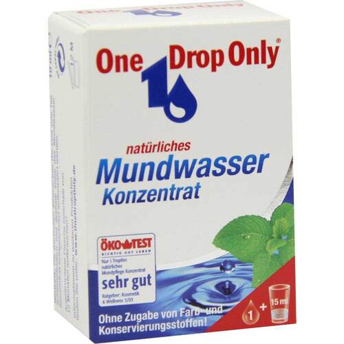 One Drop Only nat&uuml;rl.Mundwasser Konzentrat - 1