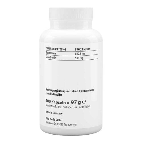 Glucosamin 750 mg + Chondroitin 100 mg Kapseln - 2