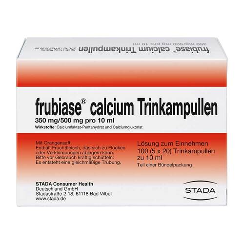 frubiase calcium Trinkampullen - 1
