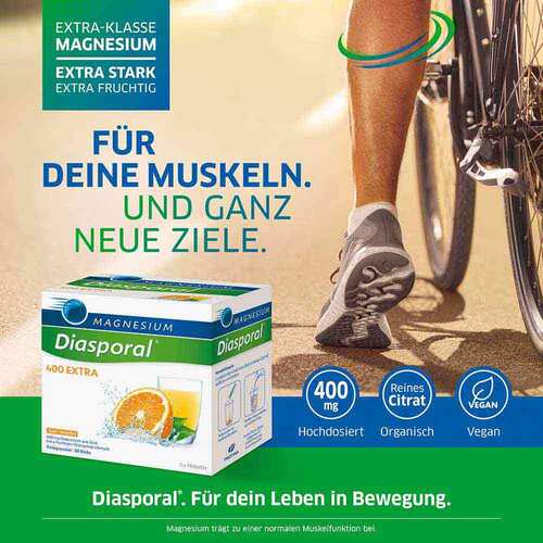 Magnesium Diasporal 400 Extra Trinkgranulat - 4