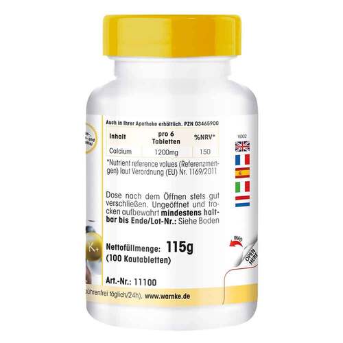 Calciumcarbonat 500 Kautabletten - 3