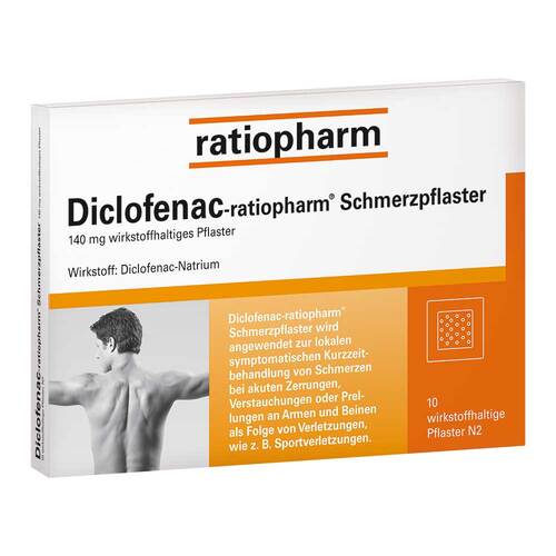 Diclofenac-ratiopharm Schmerzpflaster - 1