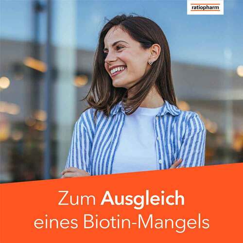 Biotin Ratiopharm 5 mg Tabletten - 2