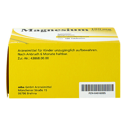 Magnesium 100 mg Jenapharm Tabletten - 3