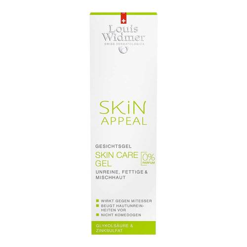 Widmer Skin Appeal Skin Care Gel unparf&uuml;miert - 1