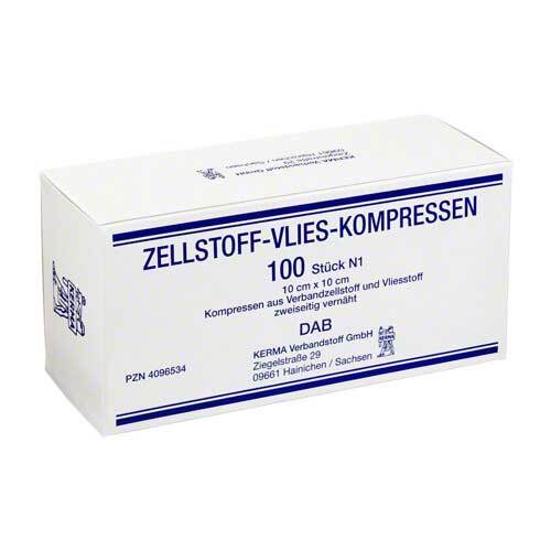 Zellstoff Vlies Kompressen 1 - 1