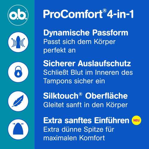 O.B. Tampons Procomfort super plus - 4