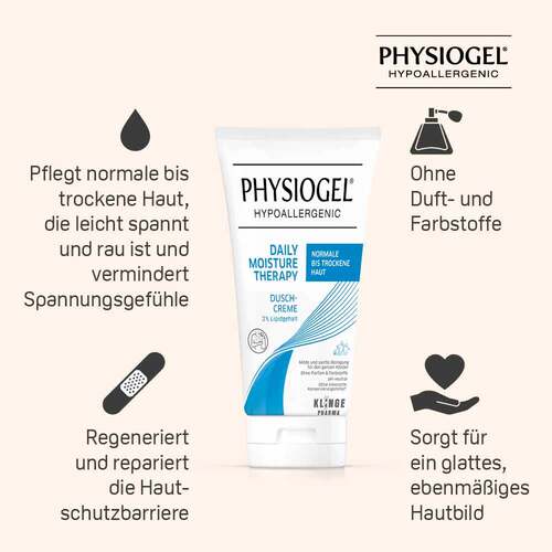 Physiogel Daily Moisture Therapy Dusch Creme für normale bis trockene Haut - 3