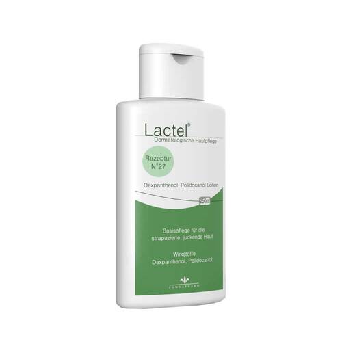 Abbildung: Lactel Nr.27 5% Dexpanthenol und Polidocanol Lotion Lotion, 250 ml PZN 04408301