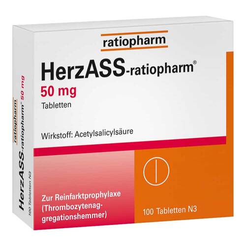 HerzASS-ratiopharm® 50 mg - 1