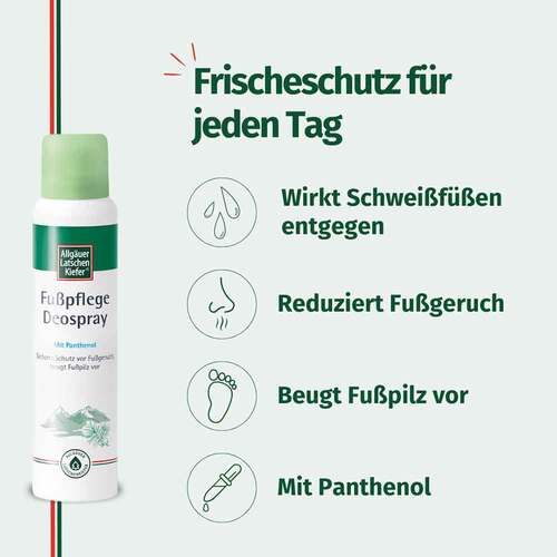 Allgäuer Latschenkiefer Fußpflege Deospray - 3