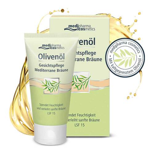 Oliven&ouml;l Gesichtspflege Creme mediterrane Br&auml;une - 2