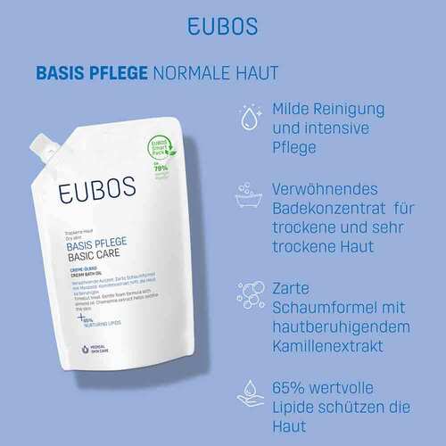 Eubos Creme Ölbad Nachfüllbeutel - 3