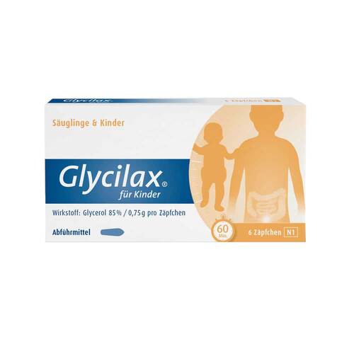PZN 04942868 Kinder- und Säuglings-Suppositorien, 6 St
