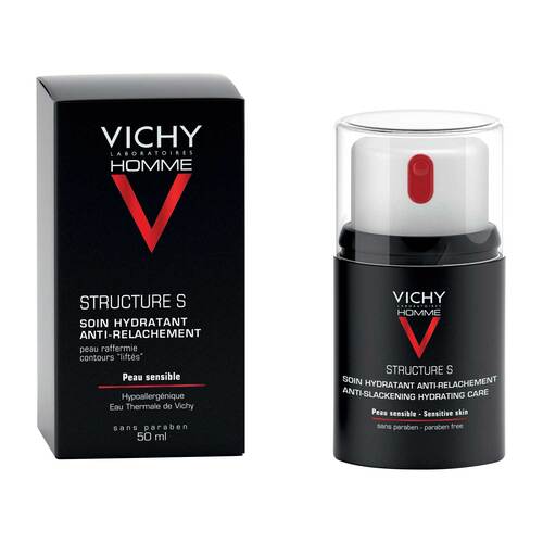 Abbildung: Vichy Homme Structure S Hautstraffende Feuchtigkeitspflege Creme, 50 ml PZN 04956066