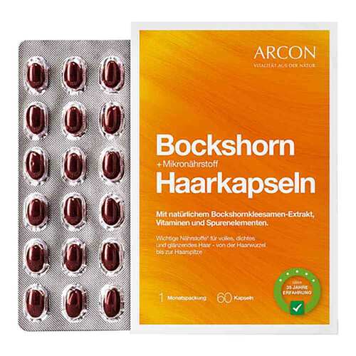 Bockshorn + Mikron&auml;hrstoff Haarkapseln - 1