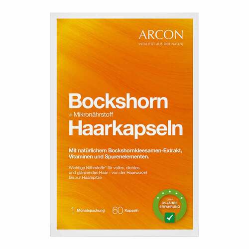 Bockshorn + Mikron&auml;hrstoff Haarkapseln - 2