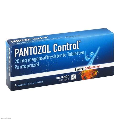Pantozol Control 20 mg magensaftresistent Tabletten - 1