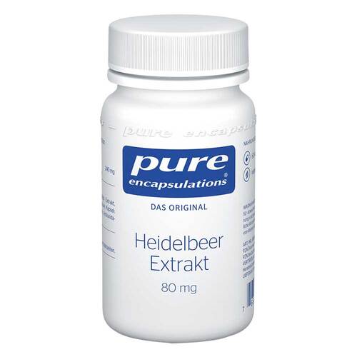 Pure Encapsulations Heidelbeer Extrakt 80 mg Kapseln - 1