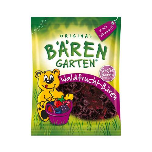 Abbildung: Original Bärengarten Waldfrucht-Bären mit Antioxidantien Bonbons, 150 g PZN 05541203