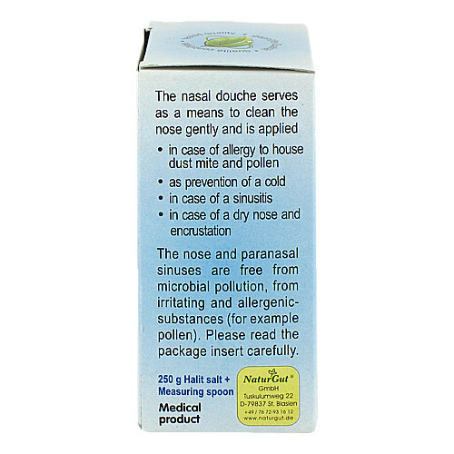 Sensecare Nasensp&uuml;lsalz Nachf&uuml;llpackung + Dosierl&ouml;ffel - 3