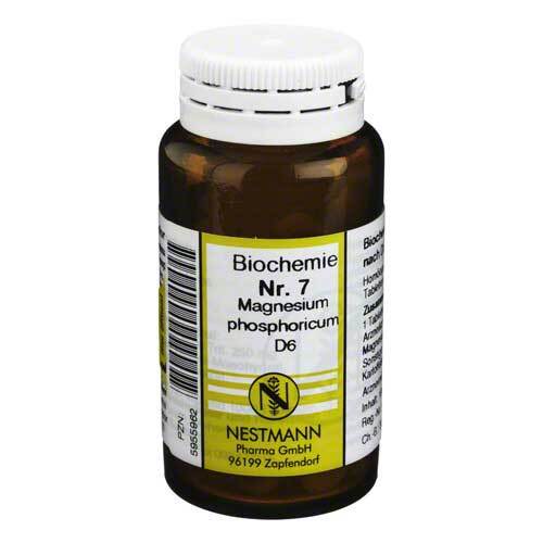 Abbildung: Biochemie 7 Magnesium phosphoricum D 6 Tabletten Tabletten, 100 St PZN 05955962