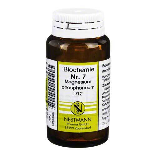 Abbildung: Biochemie 7 Magnesium phosphoricum D 12 Tabletten Tabletten, 100 St PZN 05955985