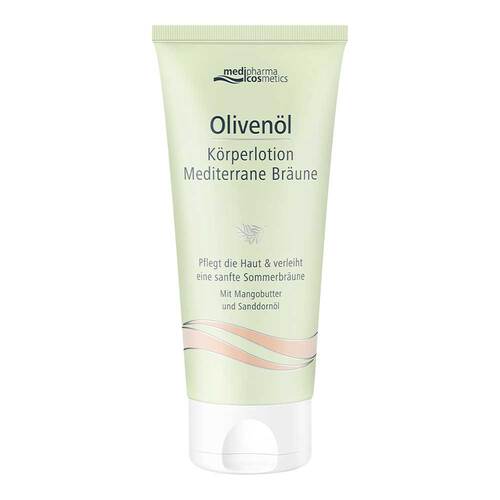 Oliven&ouml;l K&ouml;rperlotion Mediterrane Br&auml;une - 1