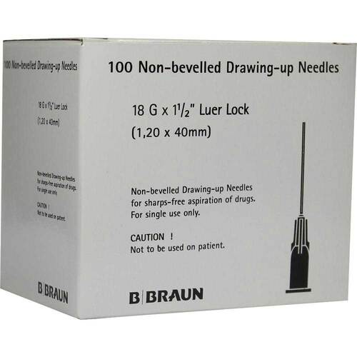 PZN 06107638 Kanüle, 100 St