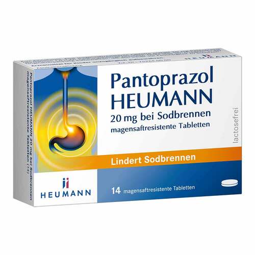 Pantoprazol Heumann 20 mg bei Sodbrennen - 1