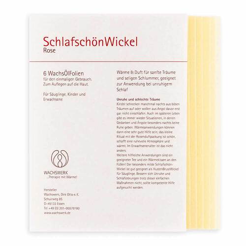 Schlafsch&ouml;n Wickel Rose Wachswerk - 2