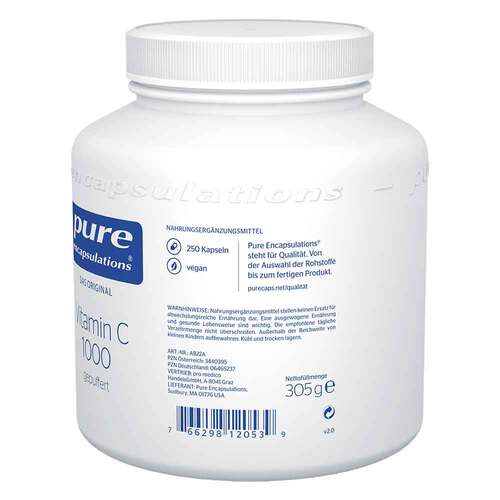 Pure Encapsulations Vitamin C 1000 gepuffert Kapseln - 2