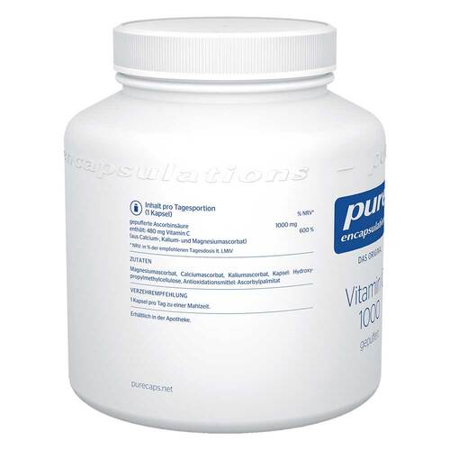 Pure Encapsulations Vitamin C 1000 gepuffert Kapseln - 3