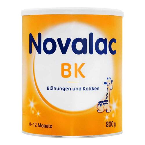 Abbildung: Novalac BK Spezialnahrung bei Blähungen und Koliken 0 - 12 M. Pulver, 800 g PZN 06488468