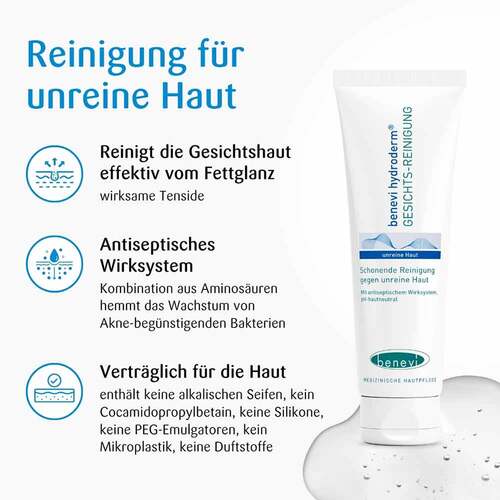 Benevi Hydroderm Gesichts Reinigung - 3