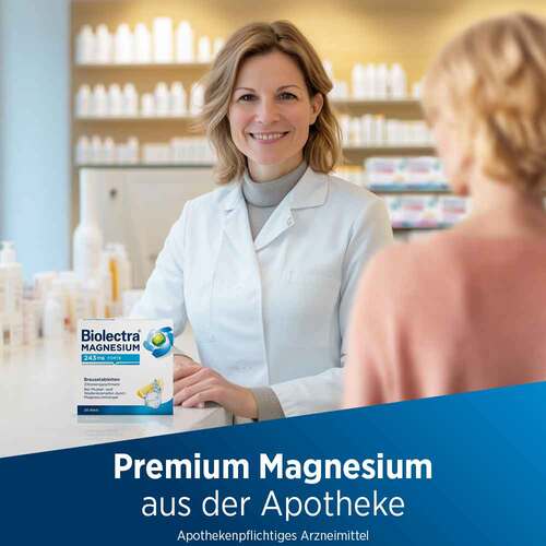 Biolectra® MAGNESIUM 243 mg forte Brausetabletten Zitronengeschmack - 6