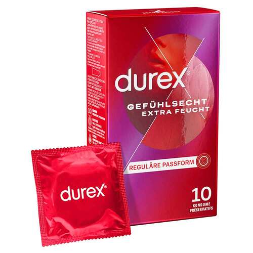 Durex Gef&uuml;hlsecht extra feucht Kondome - 1
