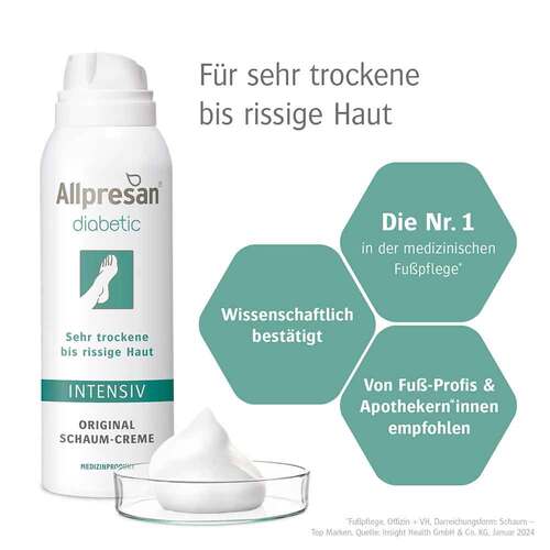 Allpresan diabetic Fu&szlig; Intensiv Schaum - 2