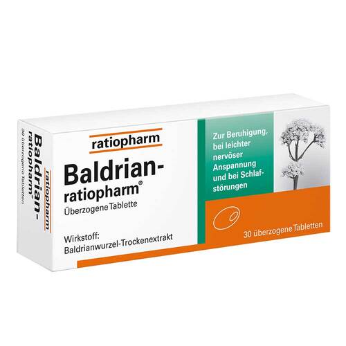 Baldrian ratiopharm überzogene Tabletten - 1