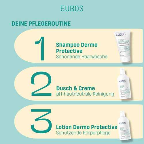 Eubos Sensitive Dusch & Creme - 6
