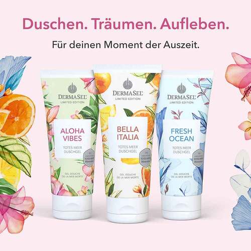 Dermasel Totes Meer Duschgel Aloha Vibes lim.Ed. - 6