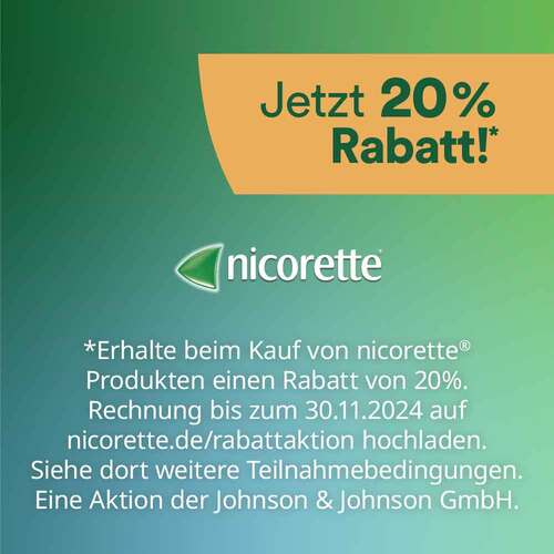 nicorette® Kaugummi whitemint, 2 mg Nikotin - 2